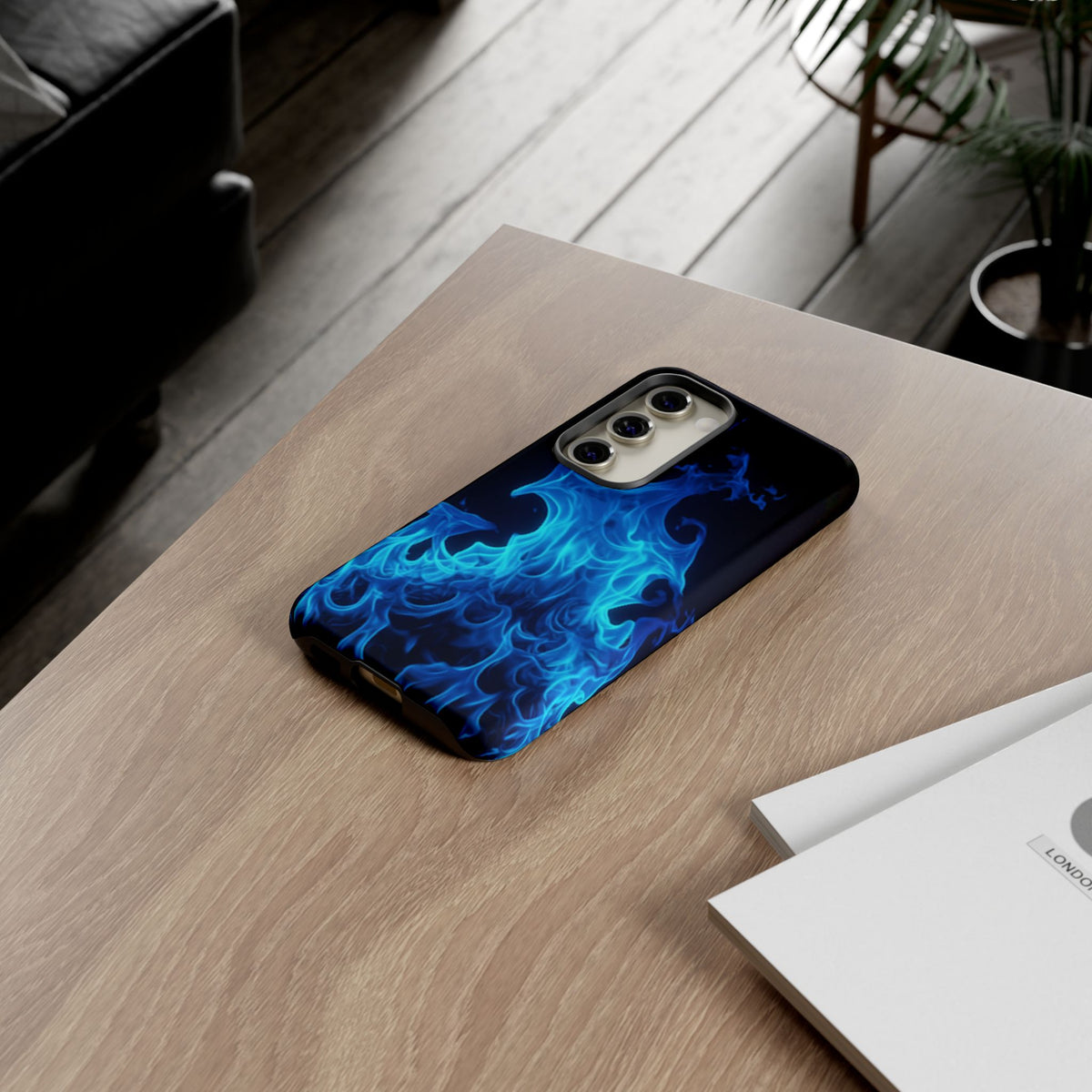 Blue Flames Tough  Phone Case - Studio 653