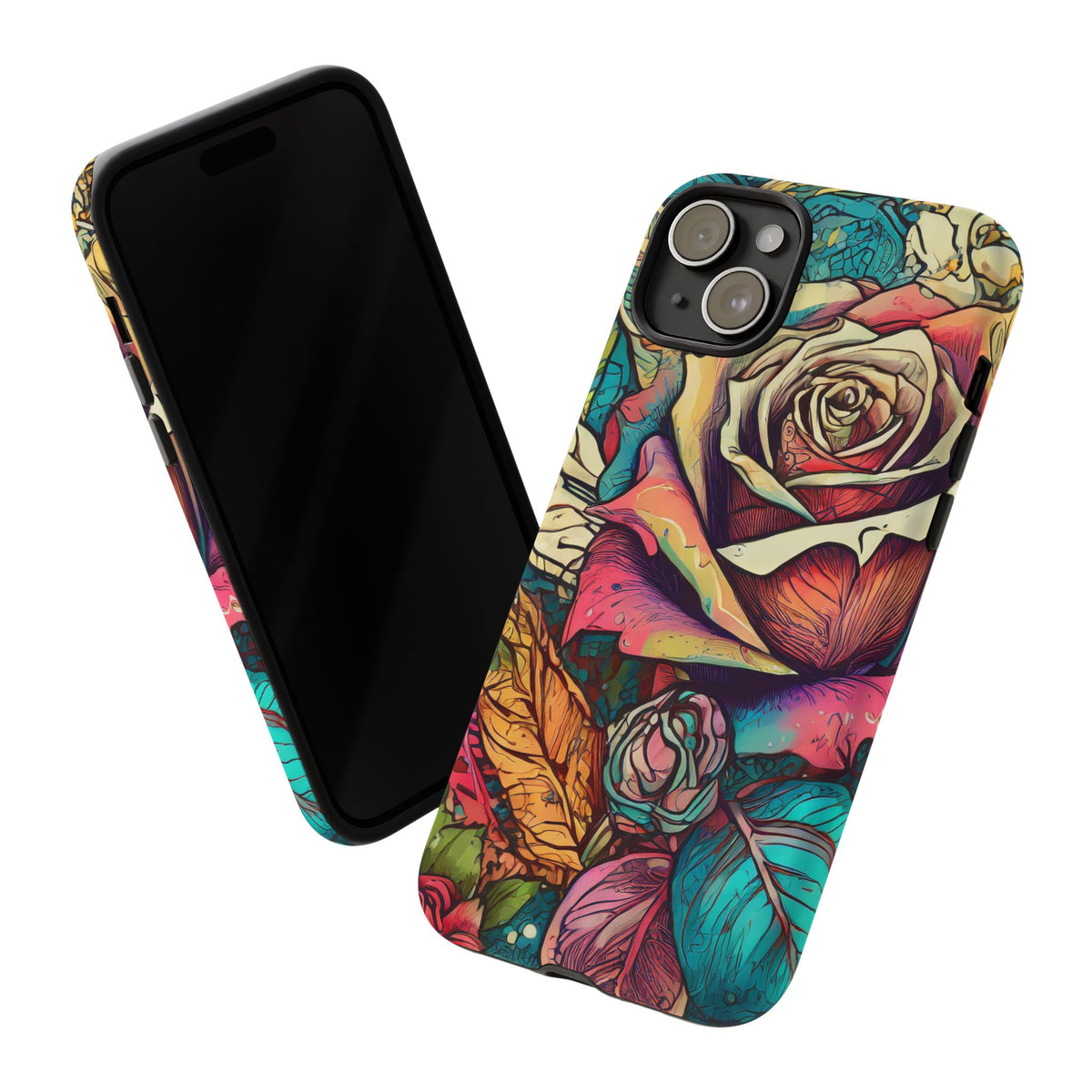 Colorful Roses Tough Phone Case - Studio 653