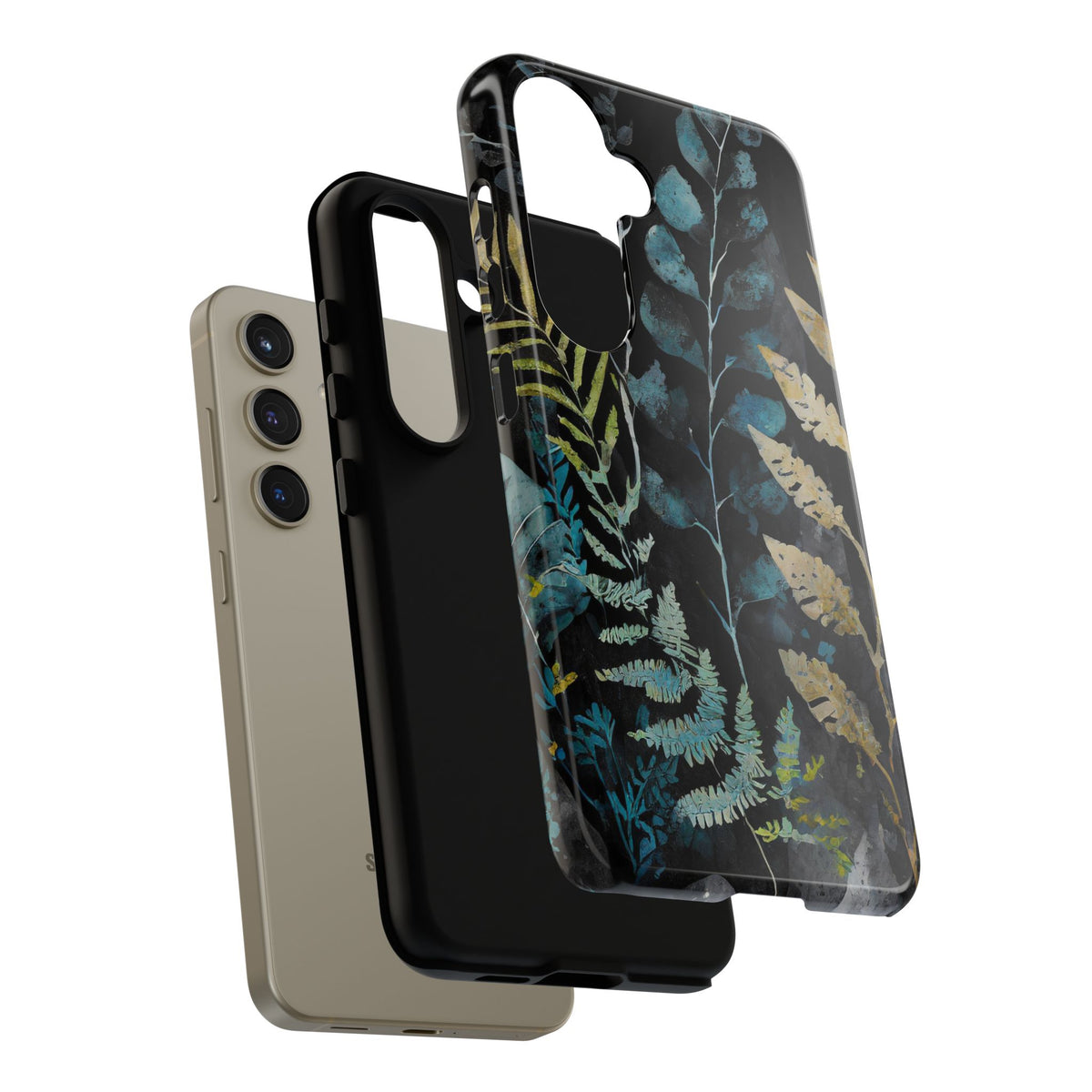 Dark Floral Tough Phone Case - Studio 653