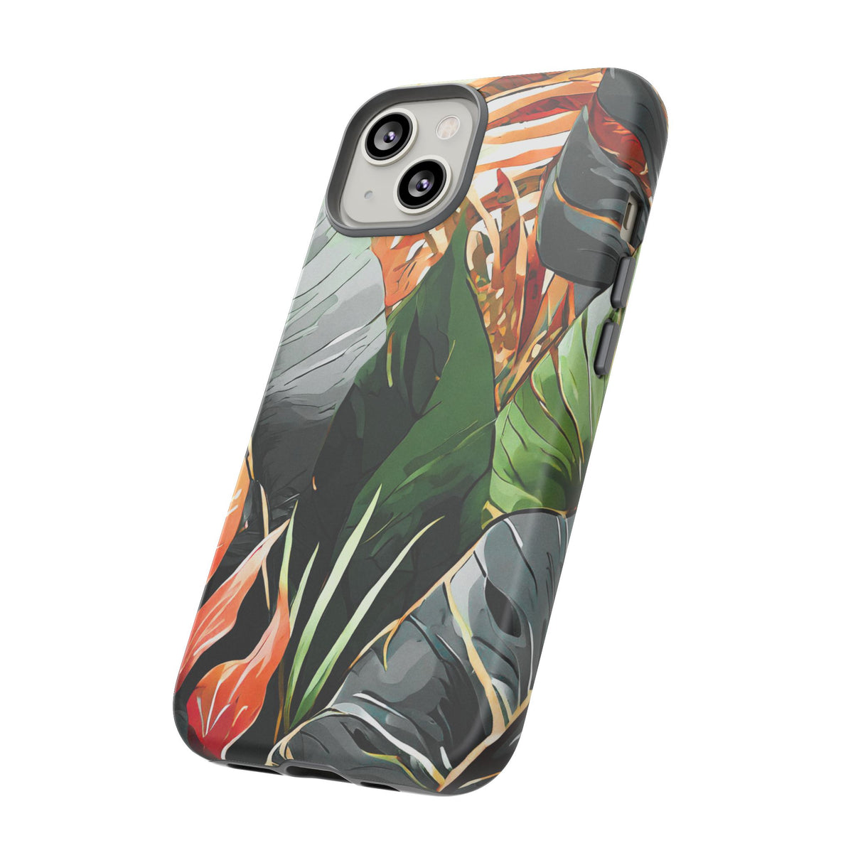 Tropical Leaf Tough Phone Case - Studio 653