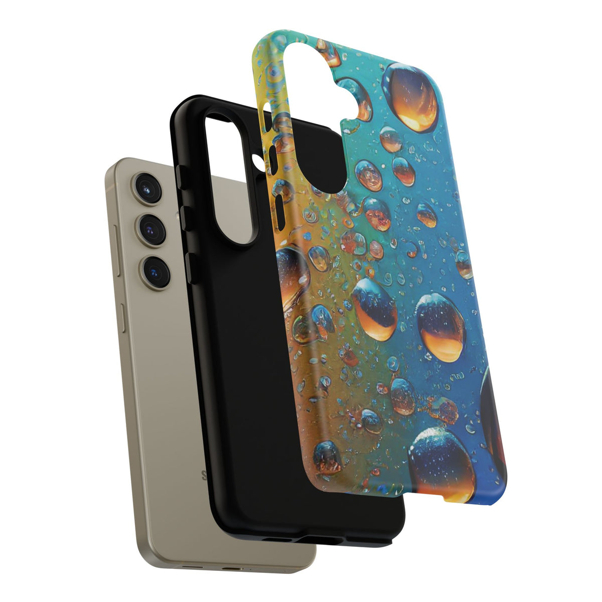 Colorful Water Droplets Tough Phone Case - Studio 653