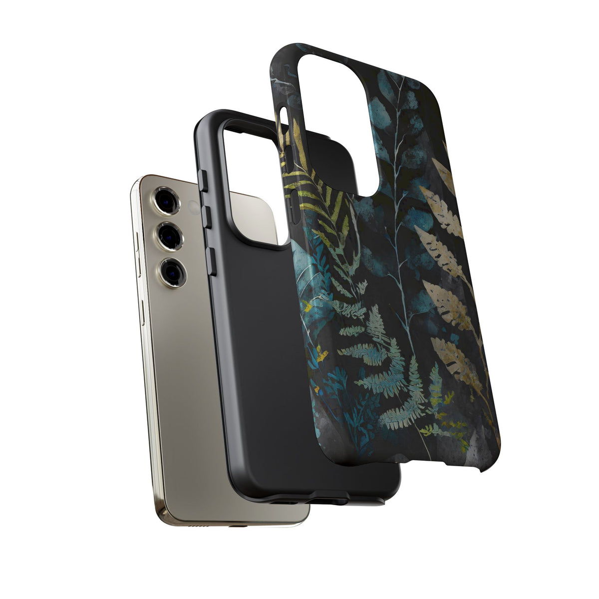 Dark Floral Tough Phone Case - Studio 653