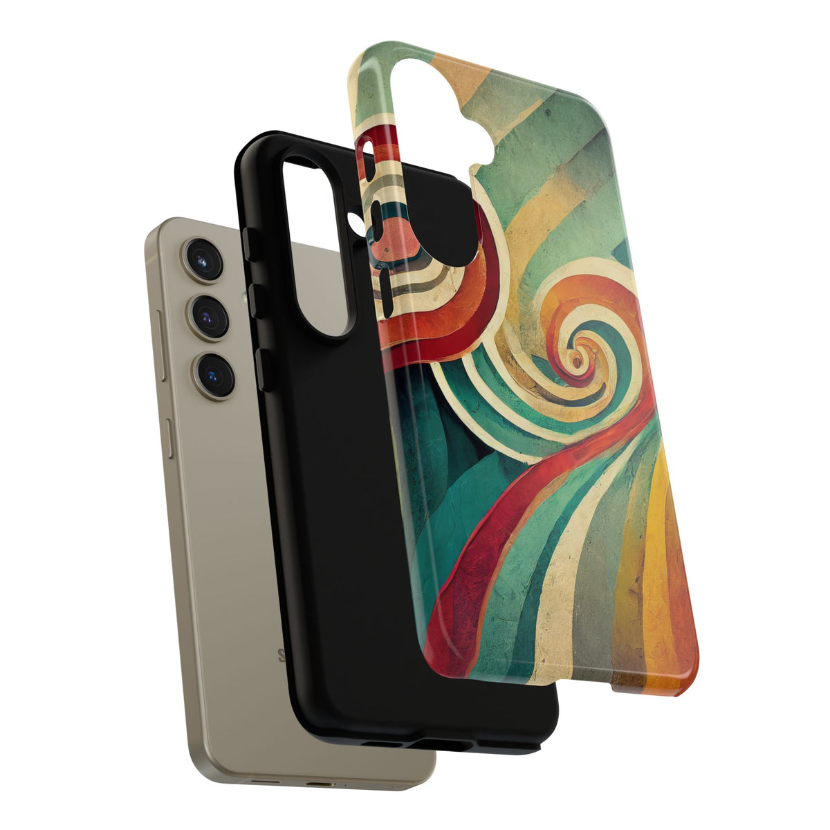 Colorful Swirl Tough Phone Case - Studio 653
