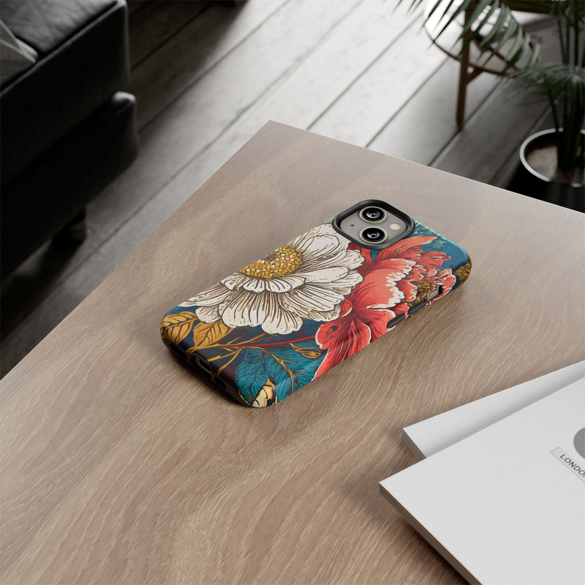 Artistic Floral Tough Phone Case - Studio 653