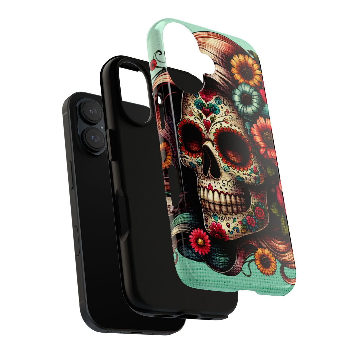 Sugar Skull Tough Phone Case - Studio 653