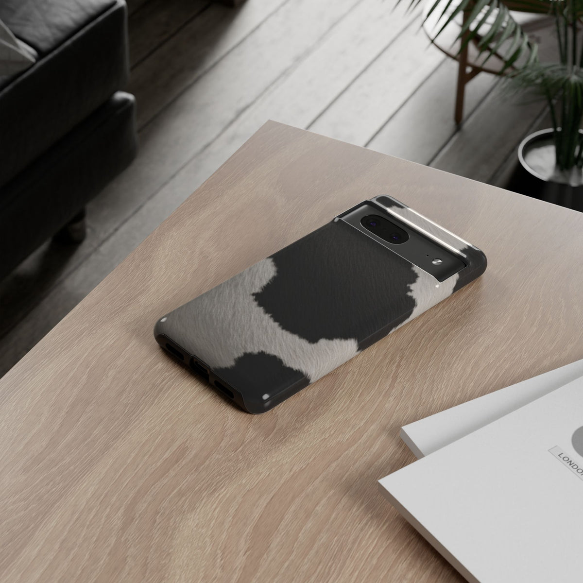Stylish Cow Print Tough Phone Case - Studio 653