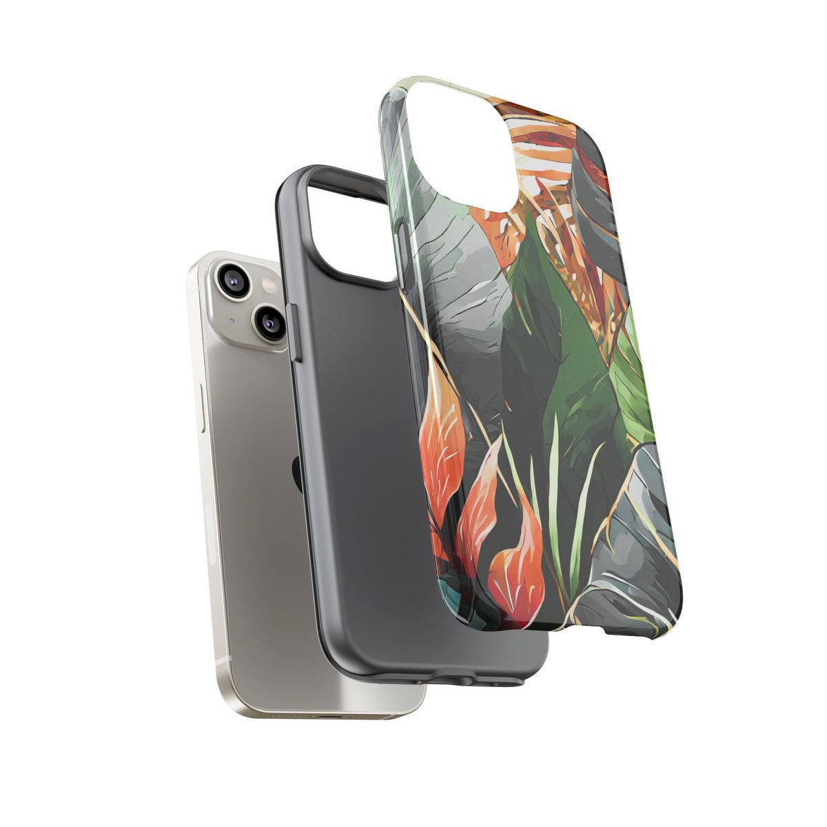 Tropical Leaf Tough Phone Case - Studio 653
