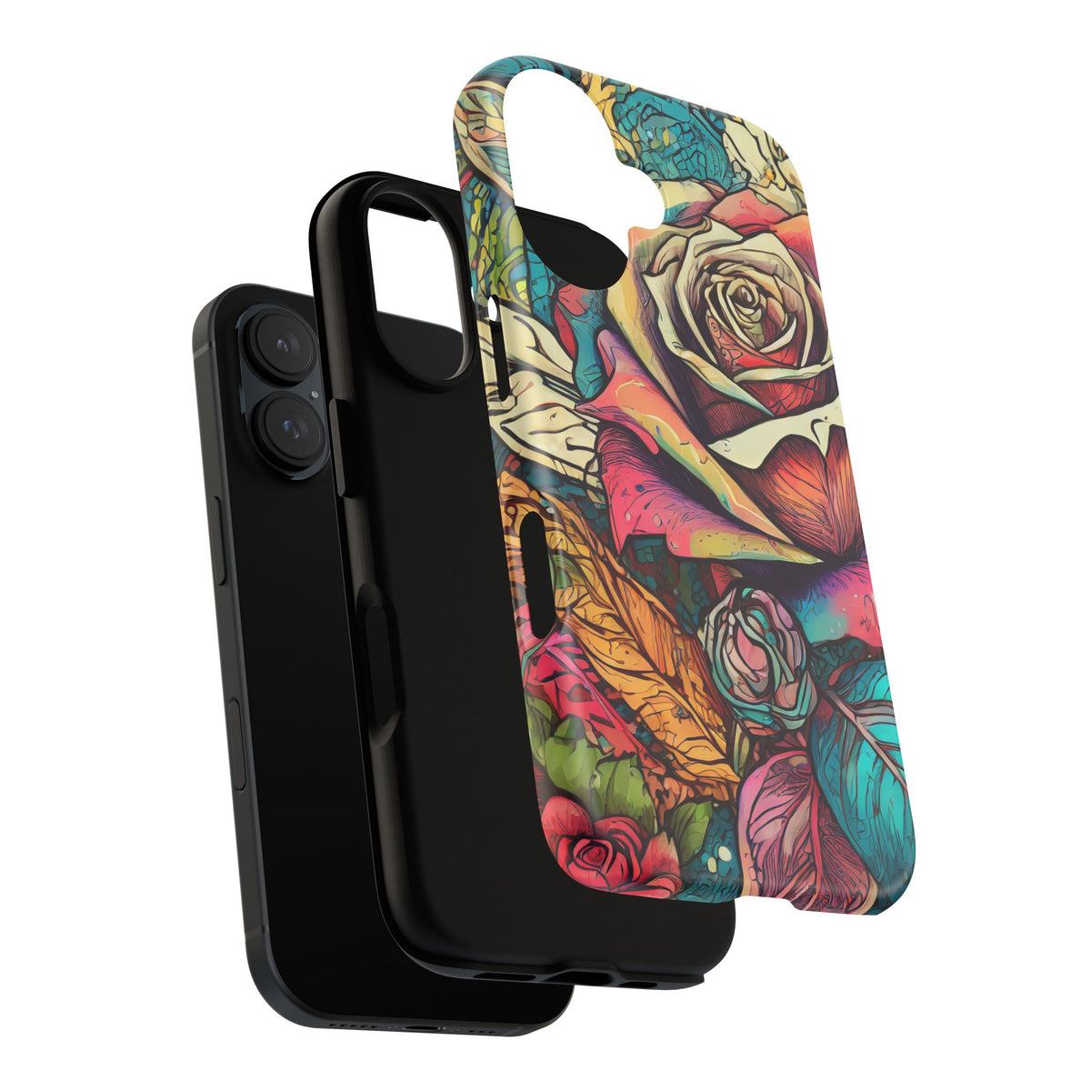 Colorful Roses Tough Phone Case - Studio 653