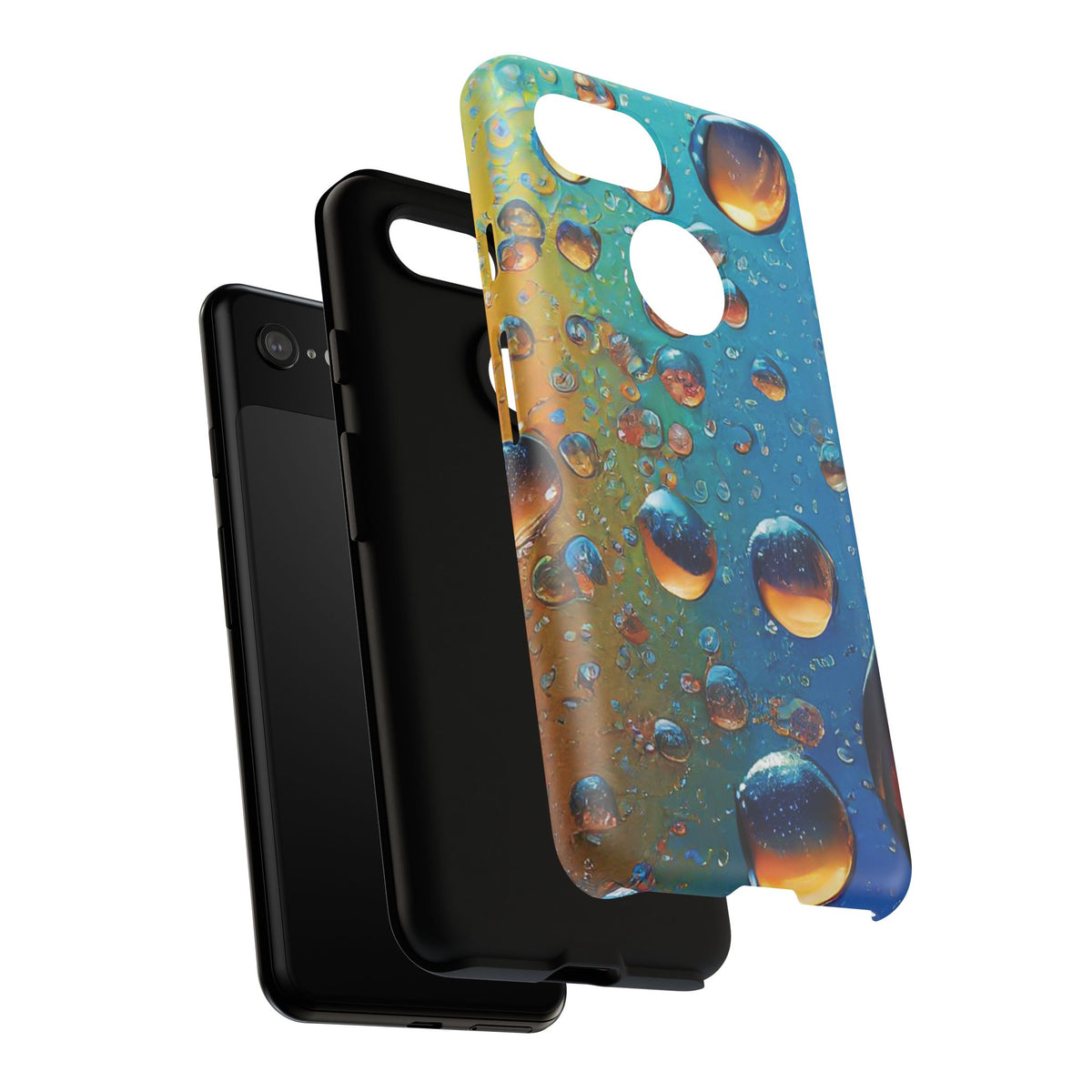 Colorful Water Droplets Tough Phone Case - Studio 653