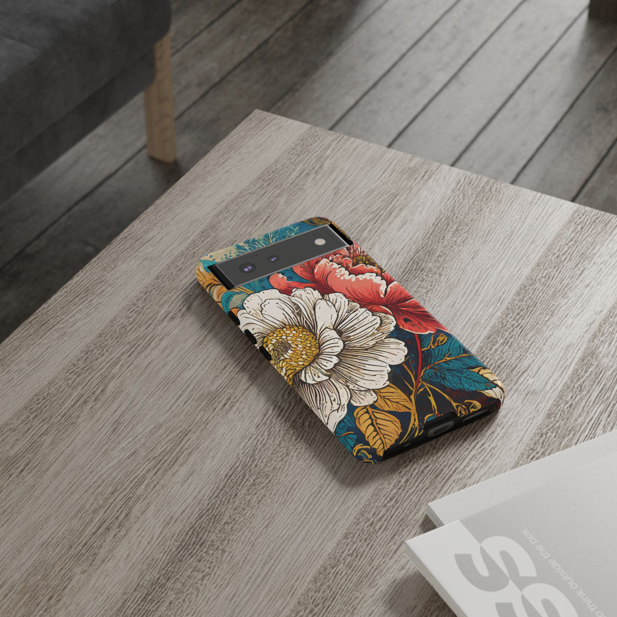 Artistic Floral Tough Phone Case - Studio 653