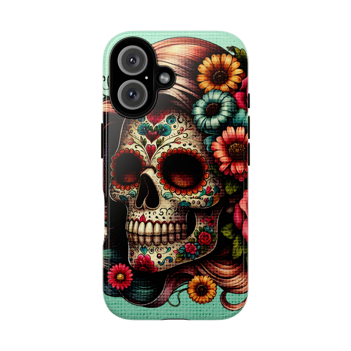 Sugar Skull Tough Phone Case - Studio 653