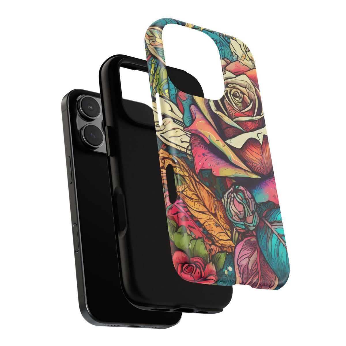 Colorful Roses Tough Phone Case - Studio 653