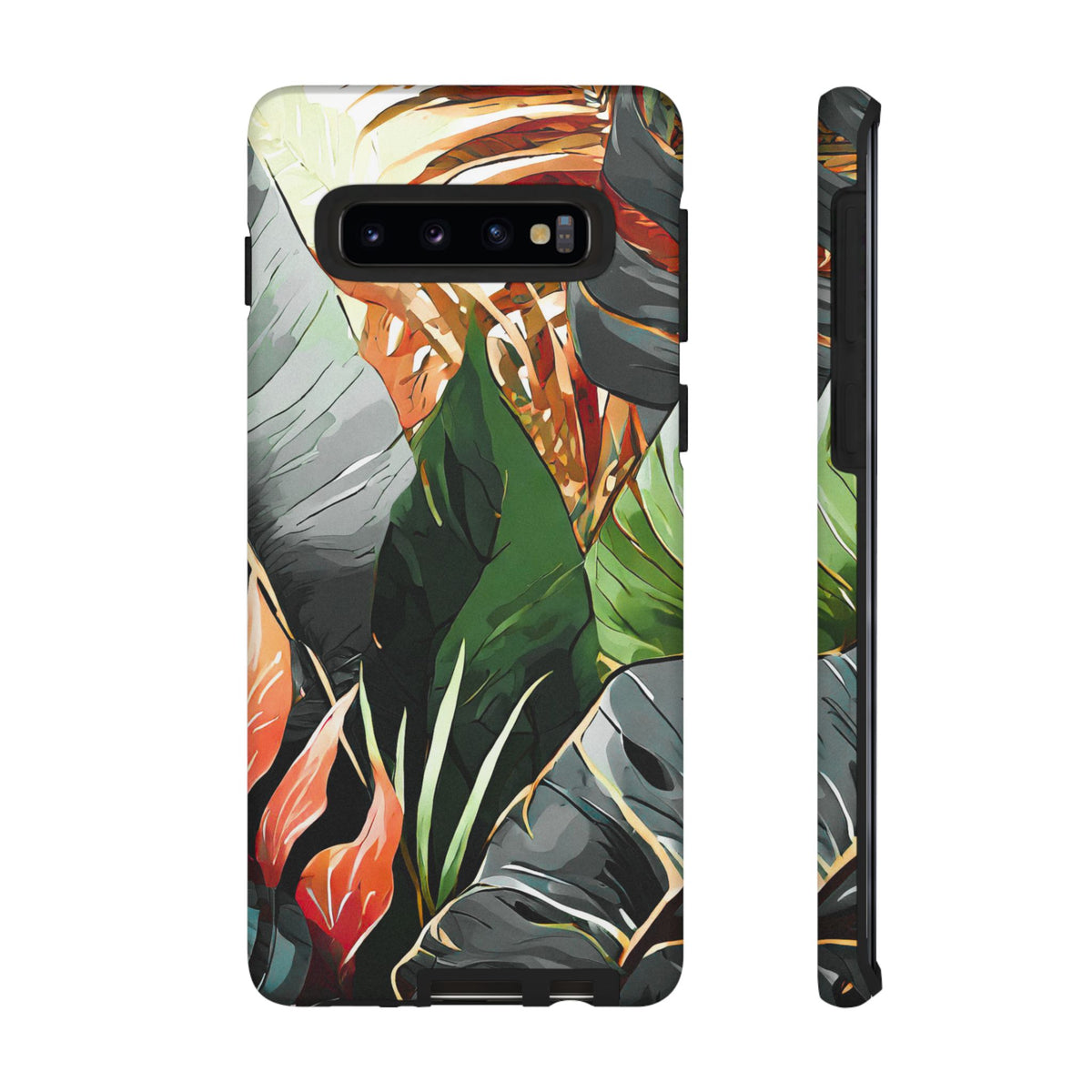 Tropical Leaf Tough Phone Case - Studio 653
