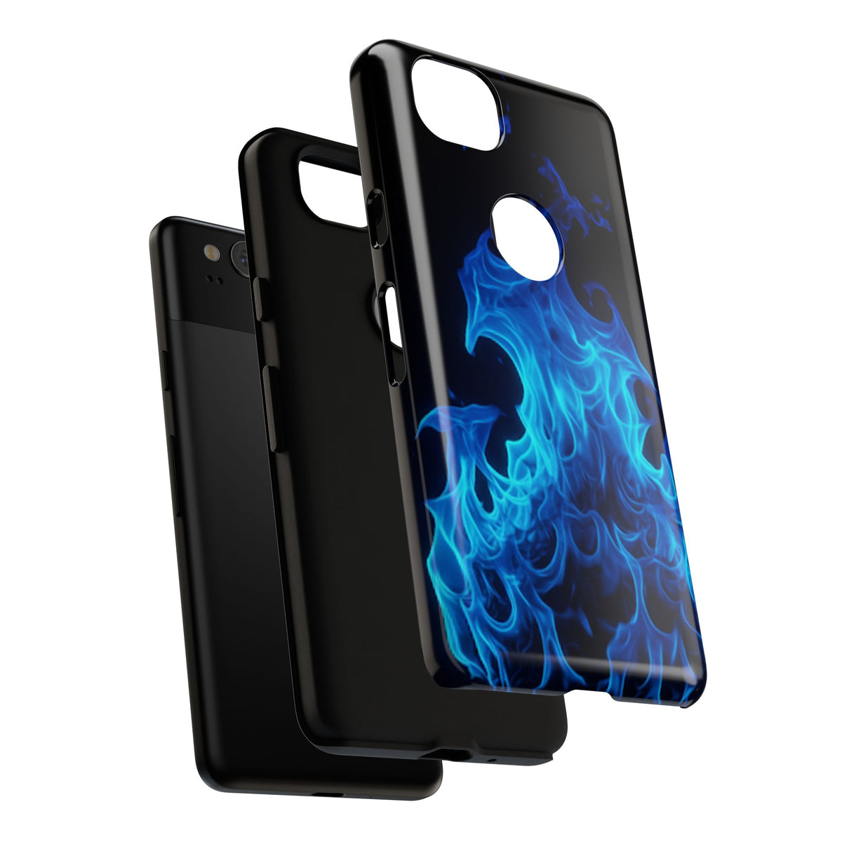 Blue Flames Tough  Phone Case - Studio 653