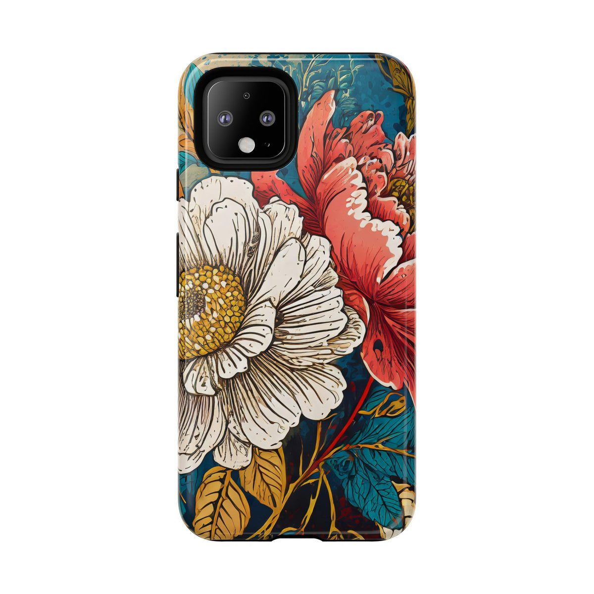 Artistic Floral Tough Phone Case - Studio 653