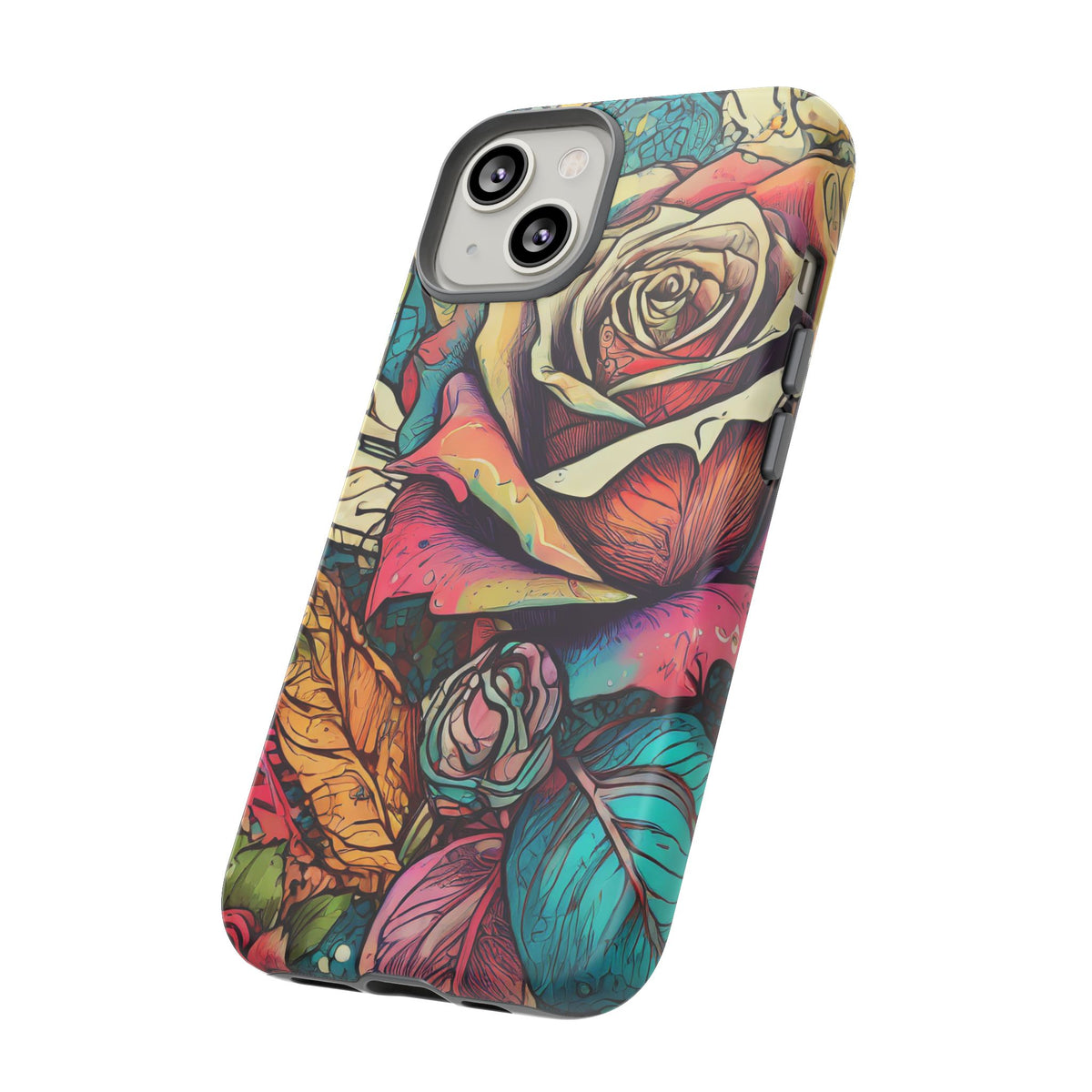 Colorful Roses Tough Phone Case - Studio 653