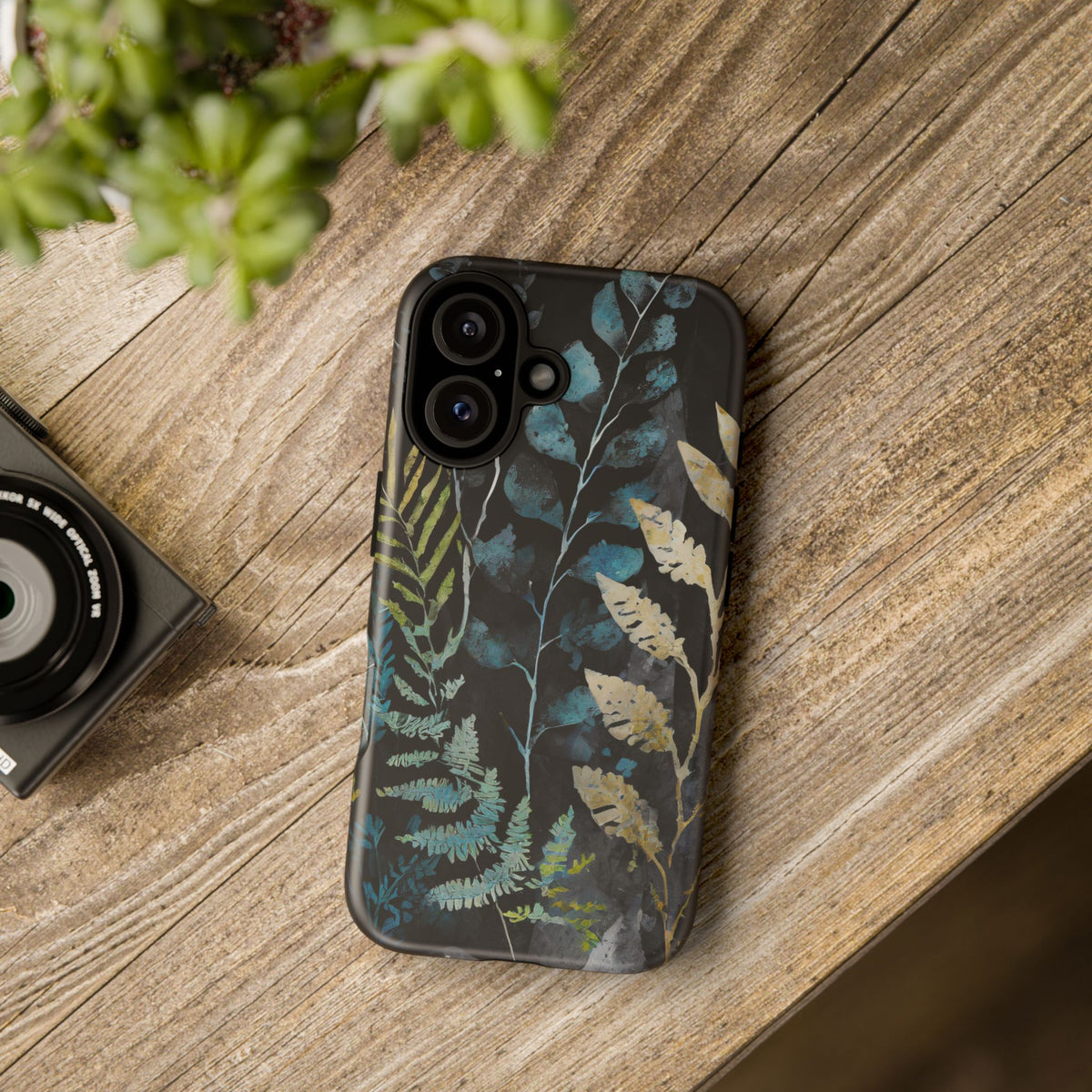 Dark Floral Tough Phone Case - Studio 653