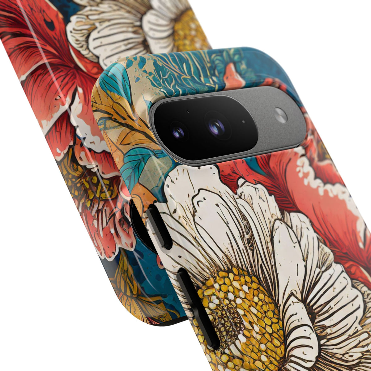 Artistic Floral Tough Phone Case - Studio 653
