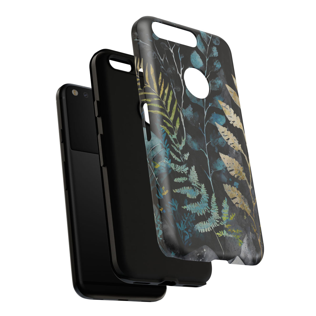 Dark Floral Tough Phone Case - Studio 653