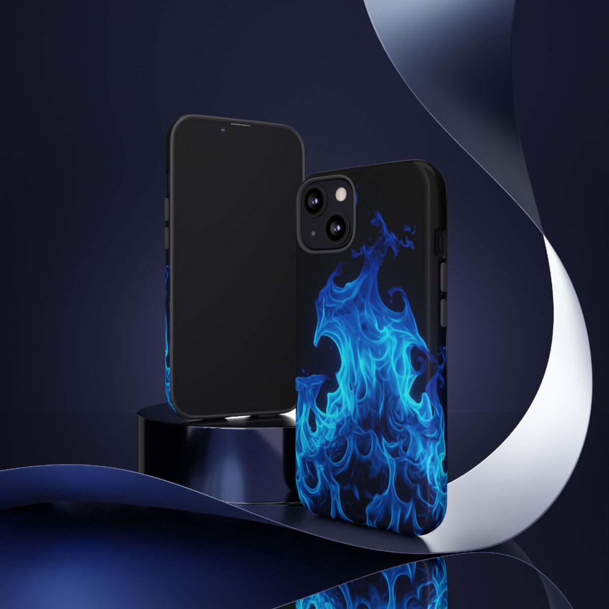 Blue Flames Tough  Phone Case - Studio 653