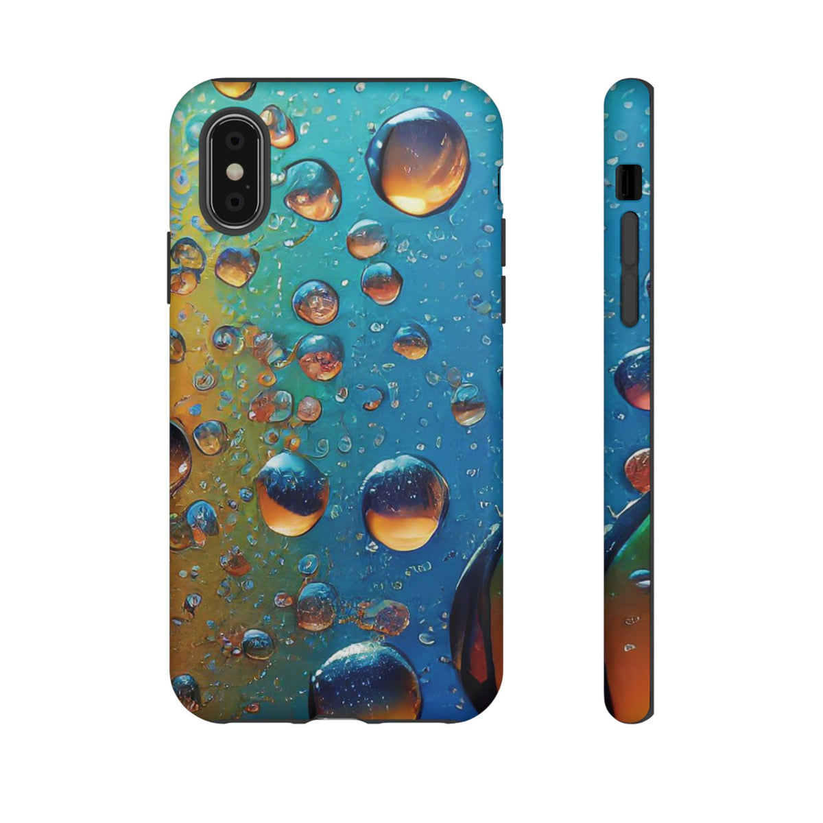 Colorful Water Droplets Tough Phone Case - Studio 653
