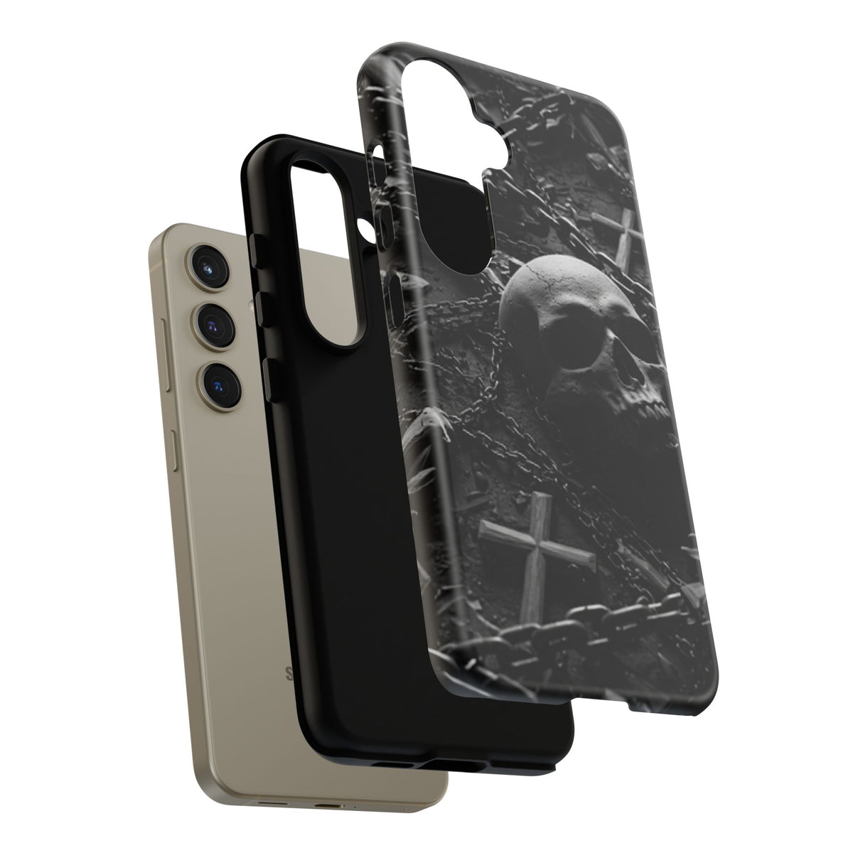 Gothic Skull Tough Phone Case - Studio 653