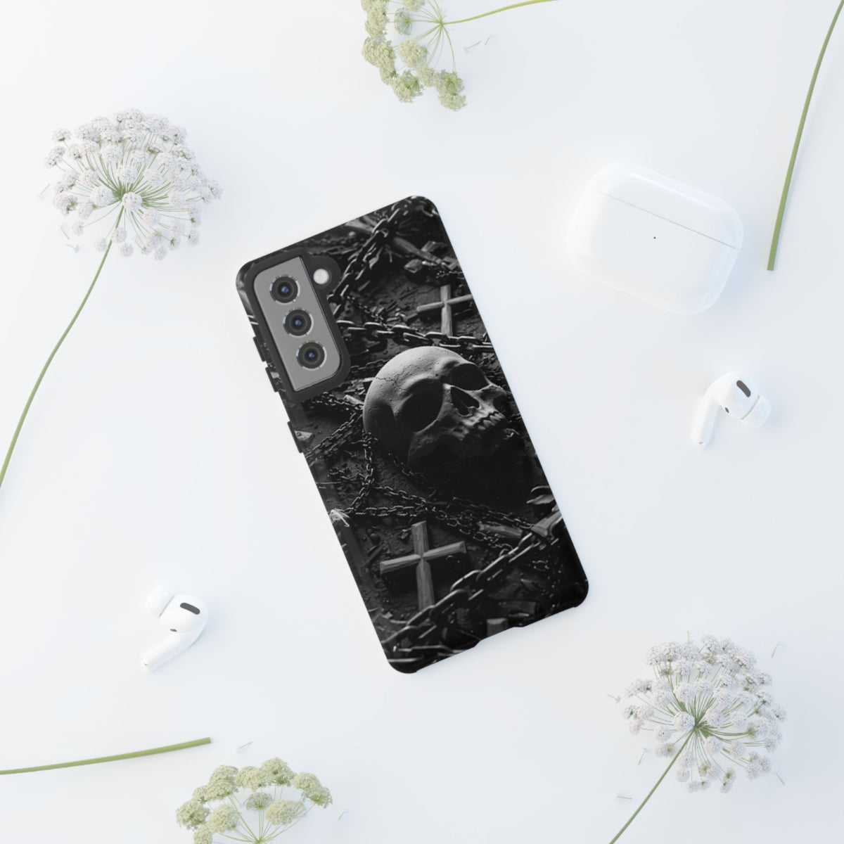 Gothic Skull Tough Phone Case - Studio 653