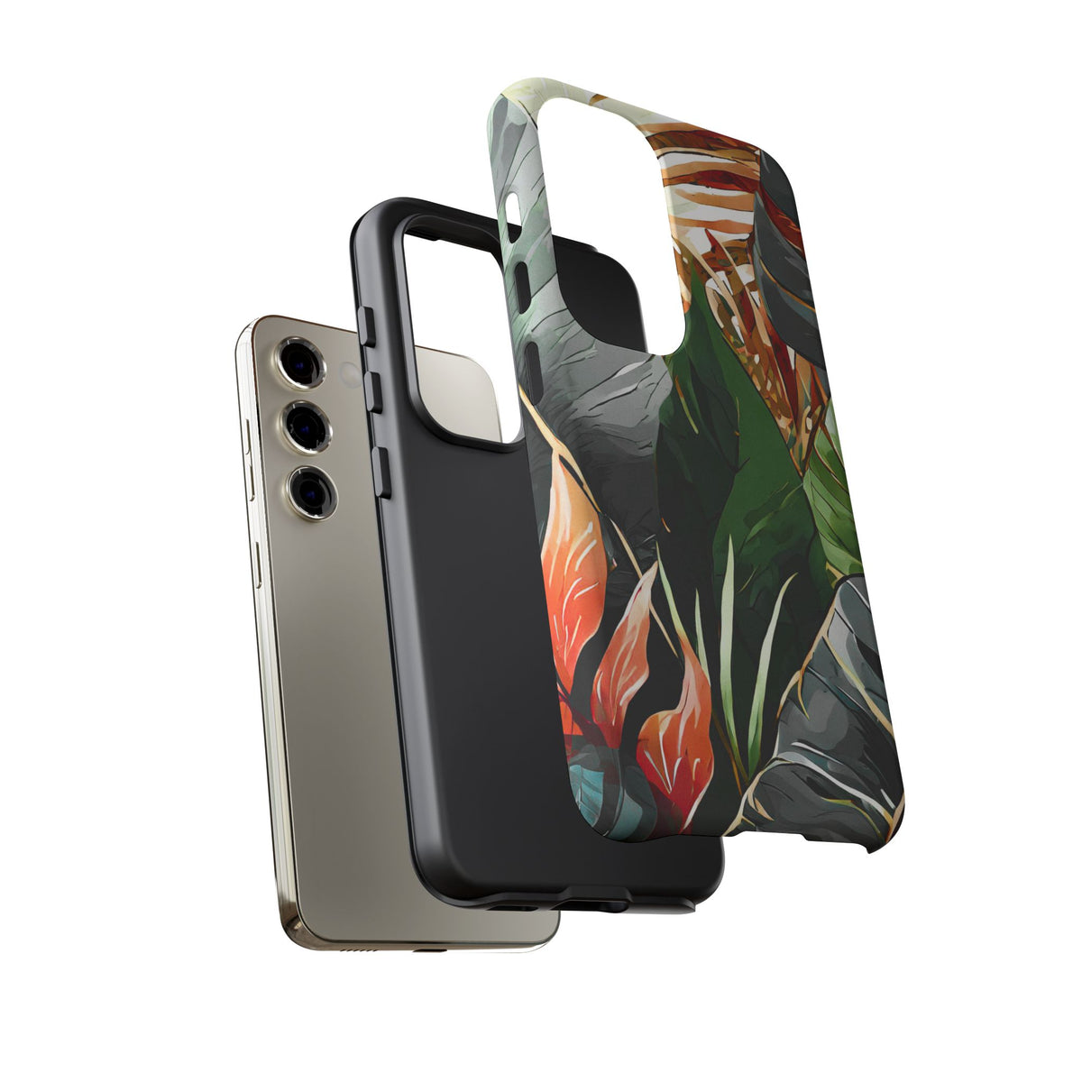 Tropical Leaf Tough Phone Case - Studio 653