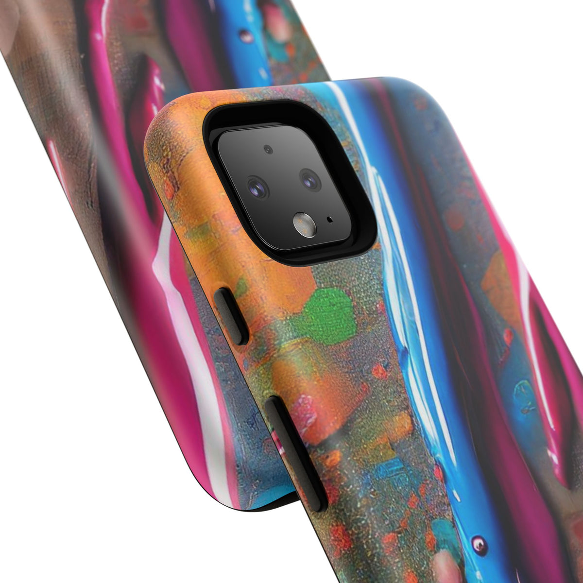 Colorful Artistic Paint Splatter Tough Phone Case - Studio 653