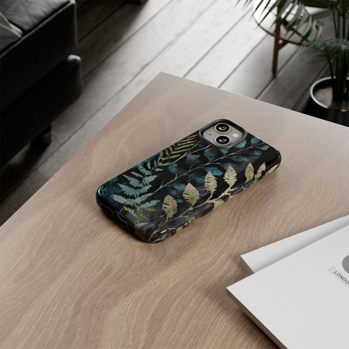 Dark Floral Tough Phone Case - Studio 653