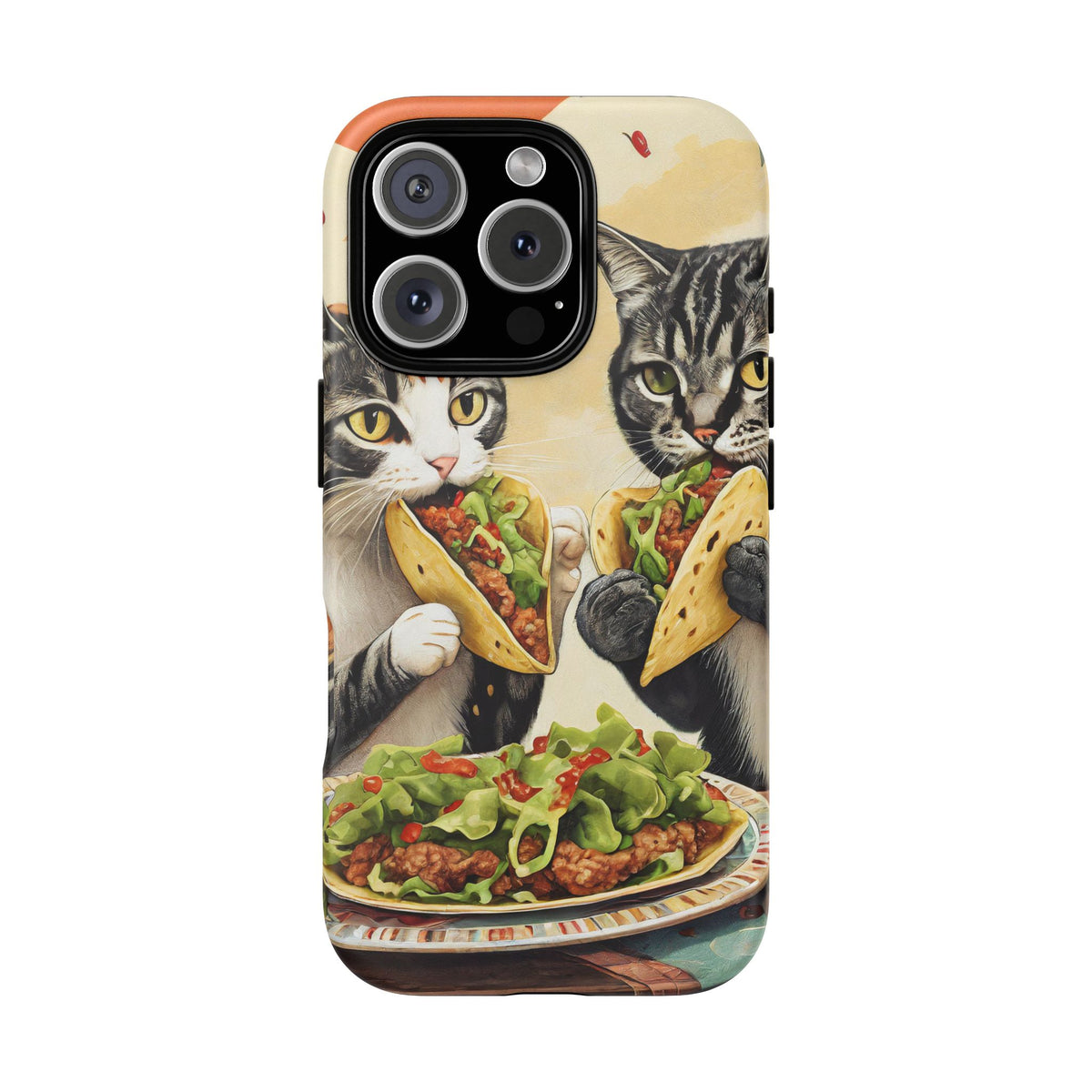 Funny Taco Cat Tough Phone Case - Studio 653
