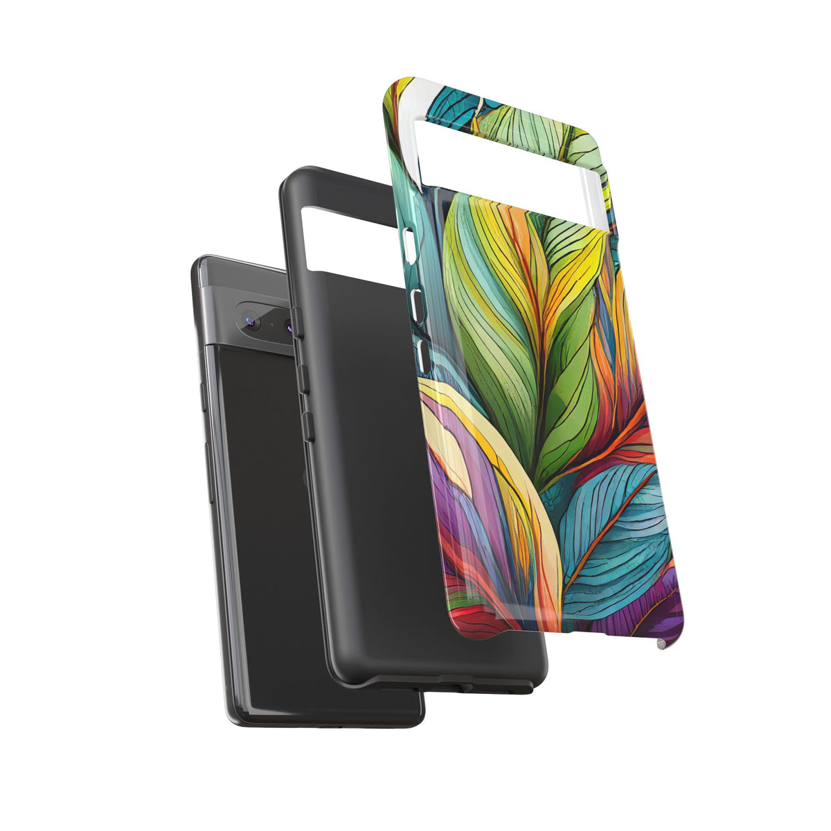 Vibrant Tropical Leaf Tough Phone Case - Studio 653