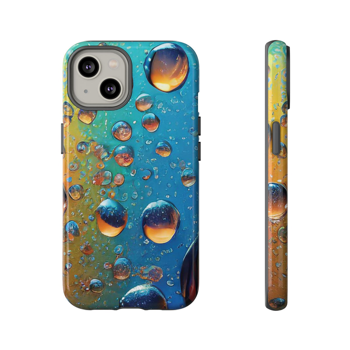 Colorful Water Droplets Tough Phone Case - Studio 653