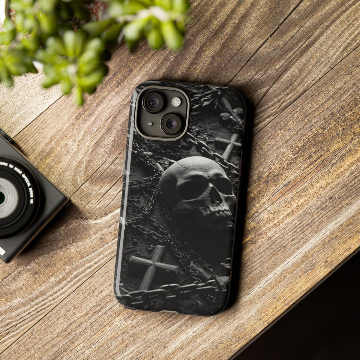 Gothic Skull Tough Phone Case - Studio 653