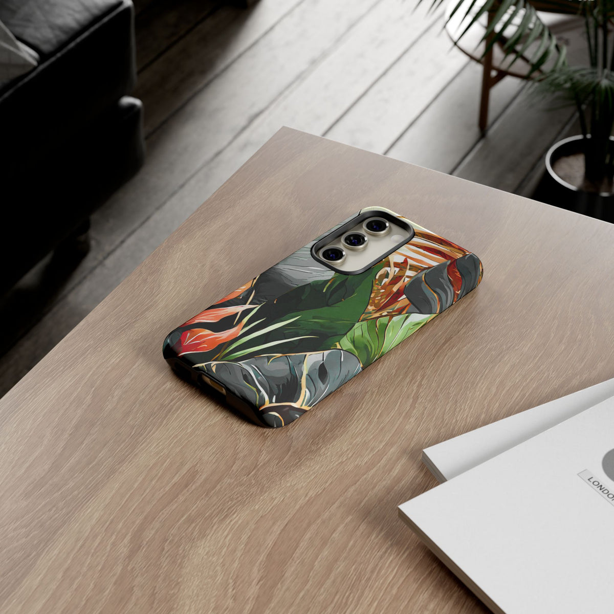 Tropical Leaf Tough Phone Case - Studio 653