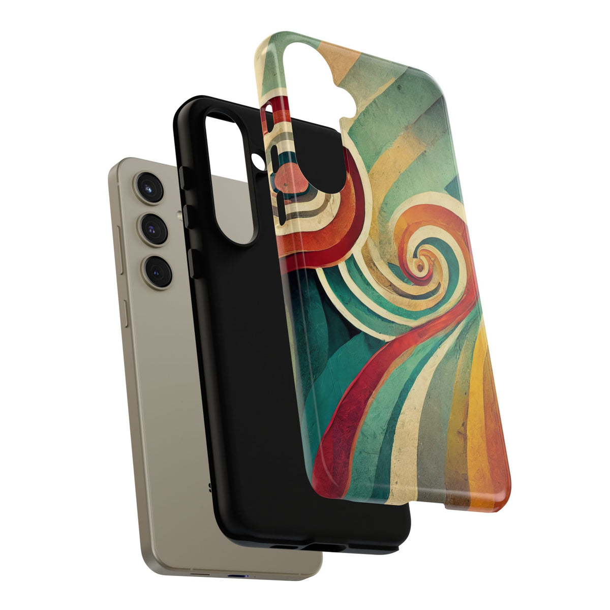 Colorful Swirl Tough Phone Case - Studio 653