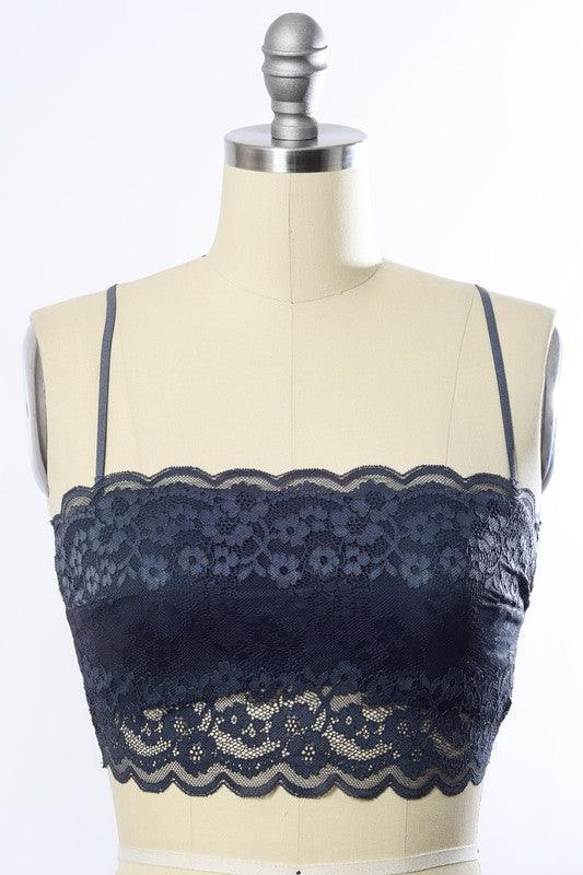 Wide Lace Bandeau - Studio 653