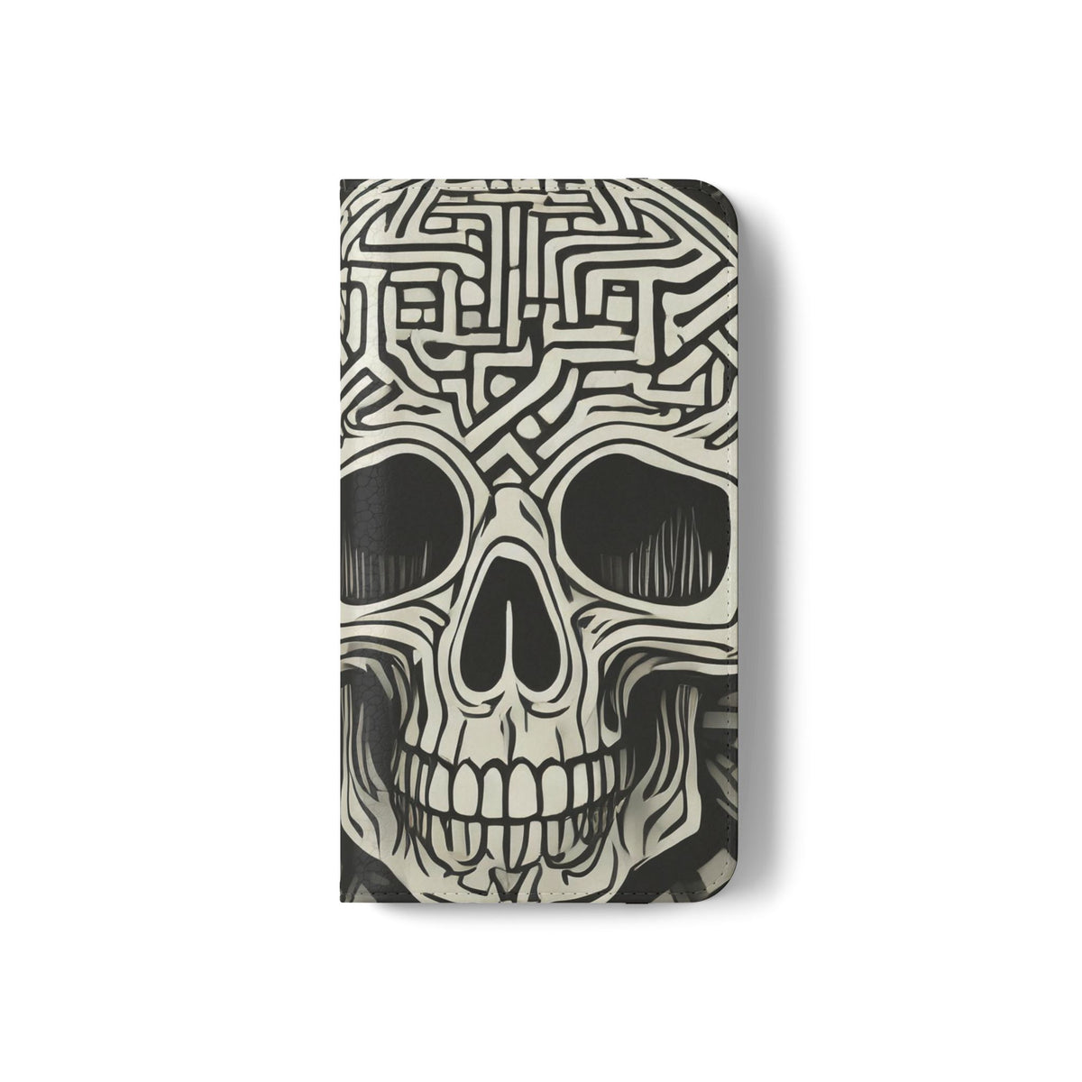 Skull Maze Flip Phone Case