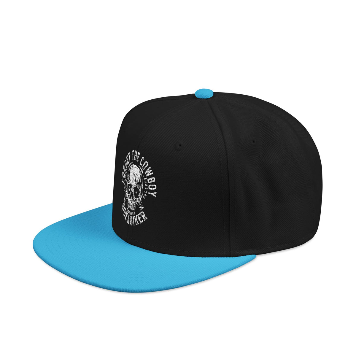 Skull Ride A Biker Snapback Hat