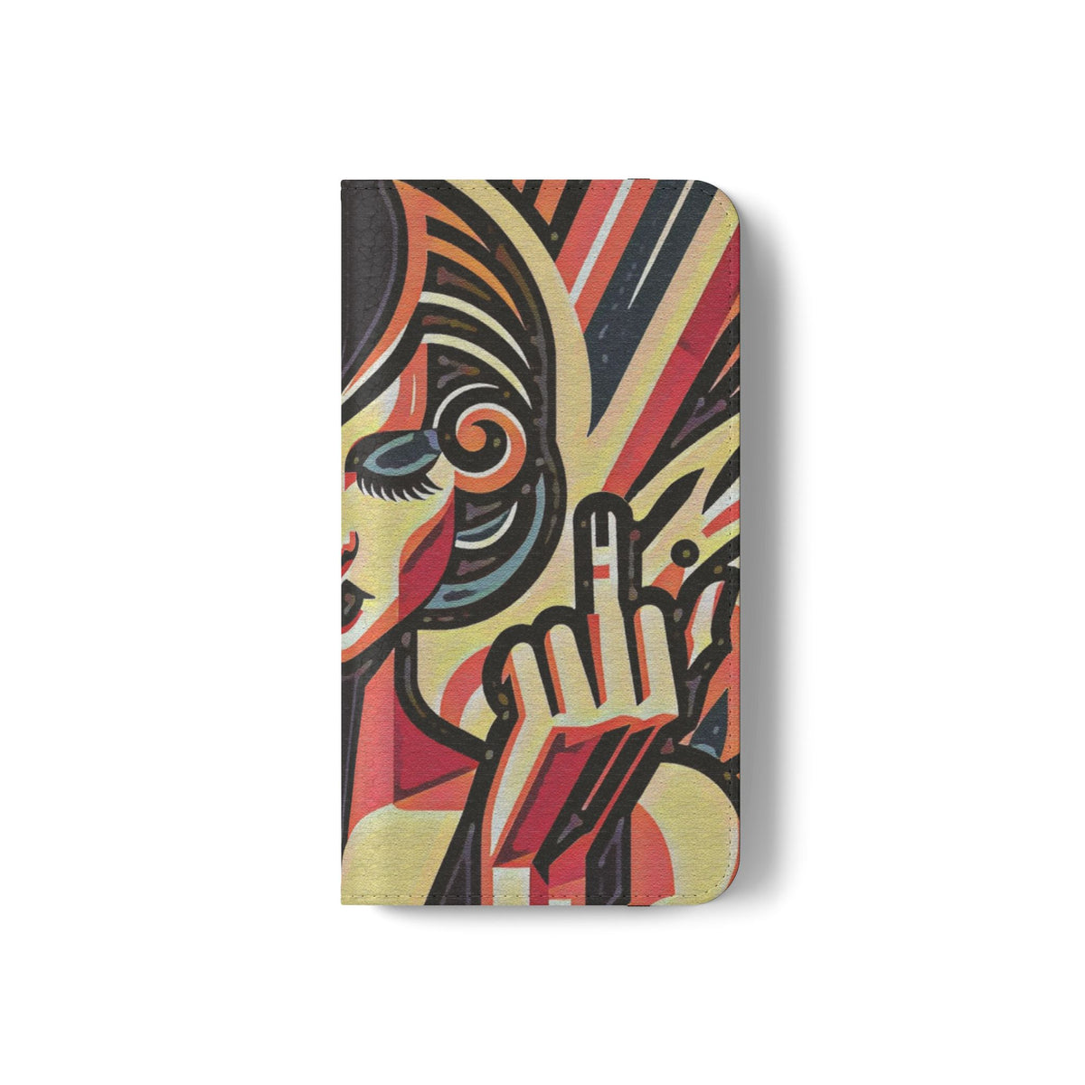 Artistic Middle Finger Flip Phone Case