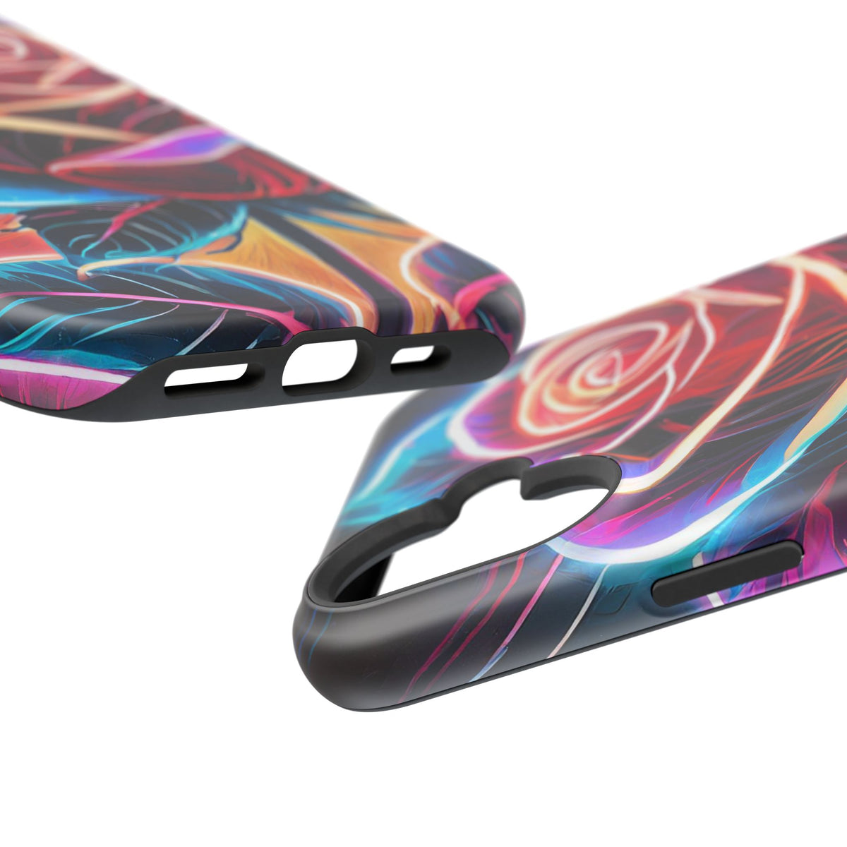 Neon Rose Magnetic Tough Phone Case - Studio 653