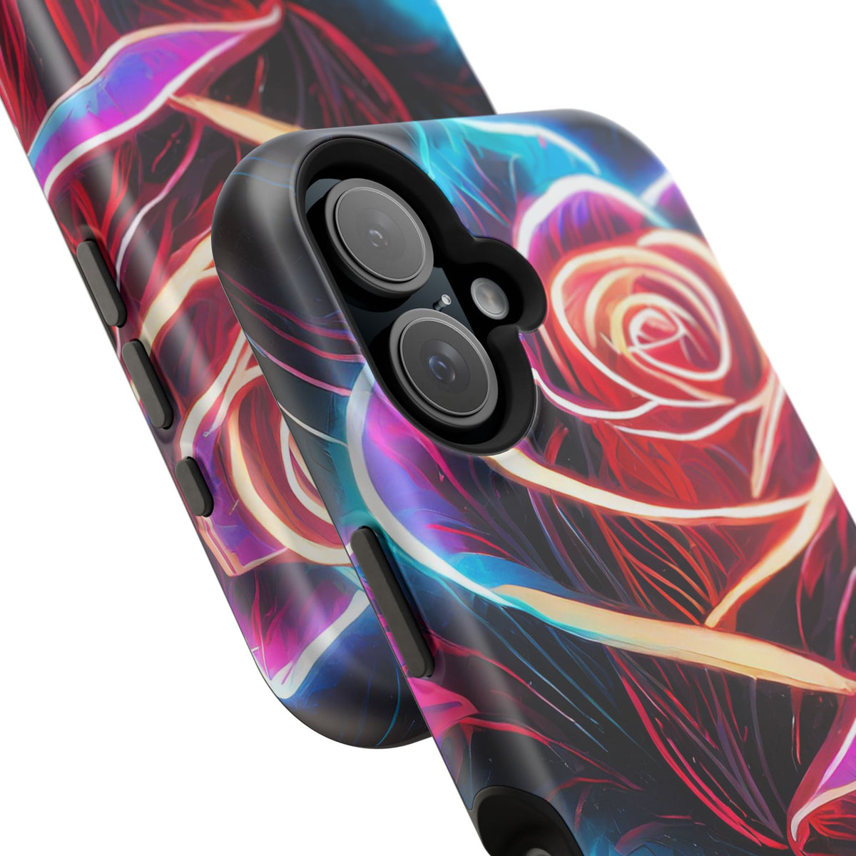 Neon Rose Magnetic Tough Phone Case - Studio 653