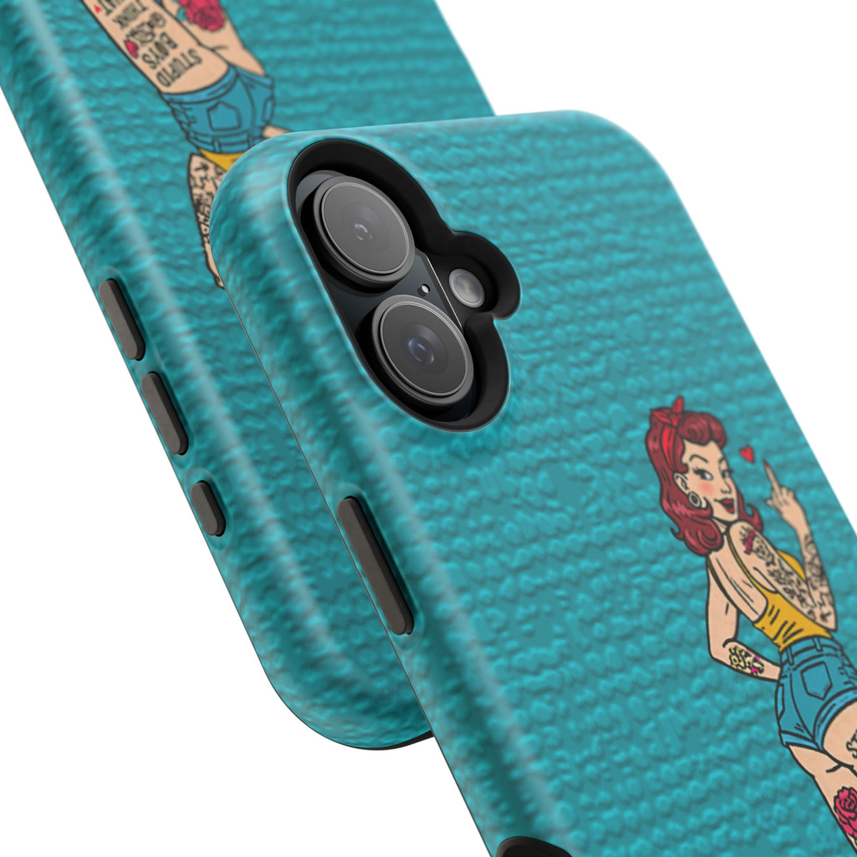 Sassy Pin-Up Stupid Boys Magnetic Tough Phone Case - Studio 653