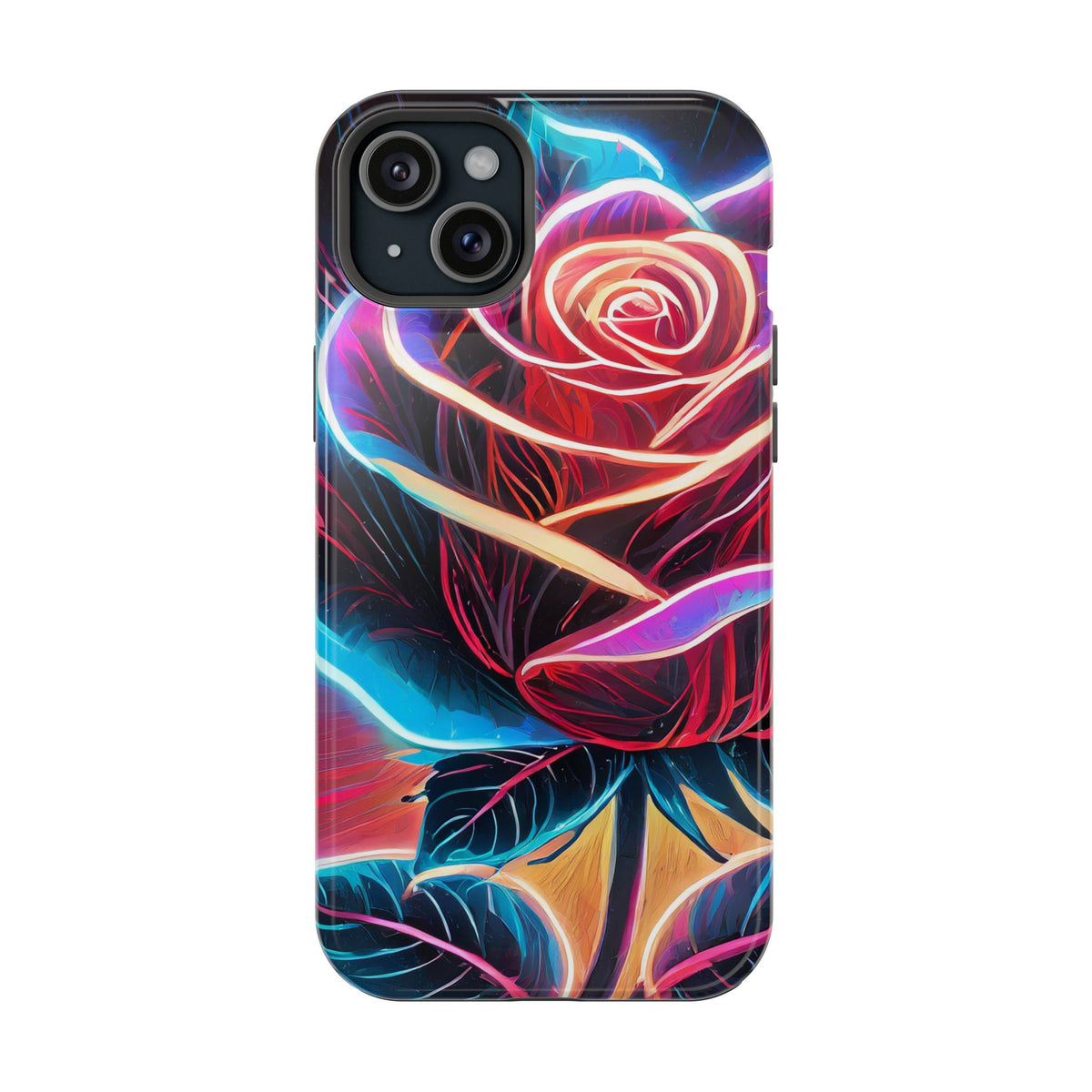 Neon Rose Magnetic Tough Phone Case - Studio 653