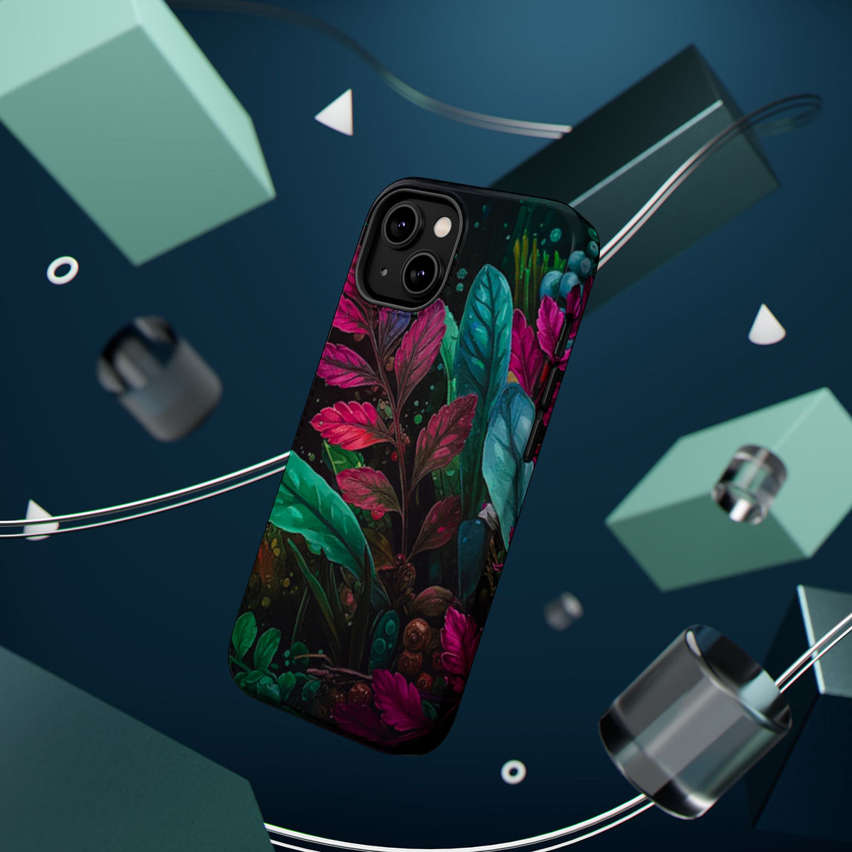 Vibrant Floral Magnetic Tough Phone Case - Studio 653