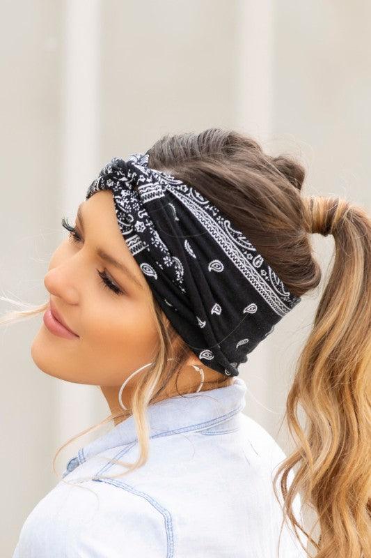 Bandana Twist Headwrap - Studio 653