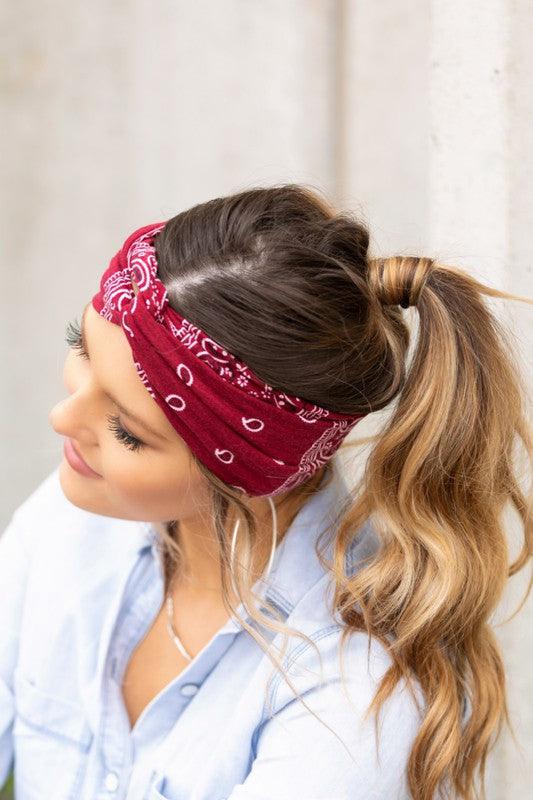 Bandana Twist Headwrap - Studio 653