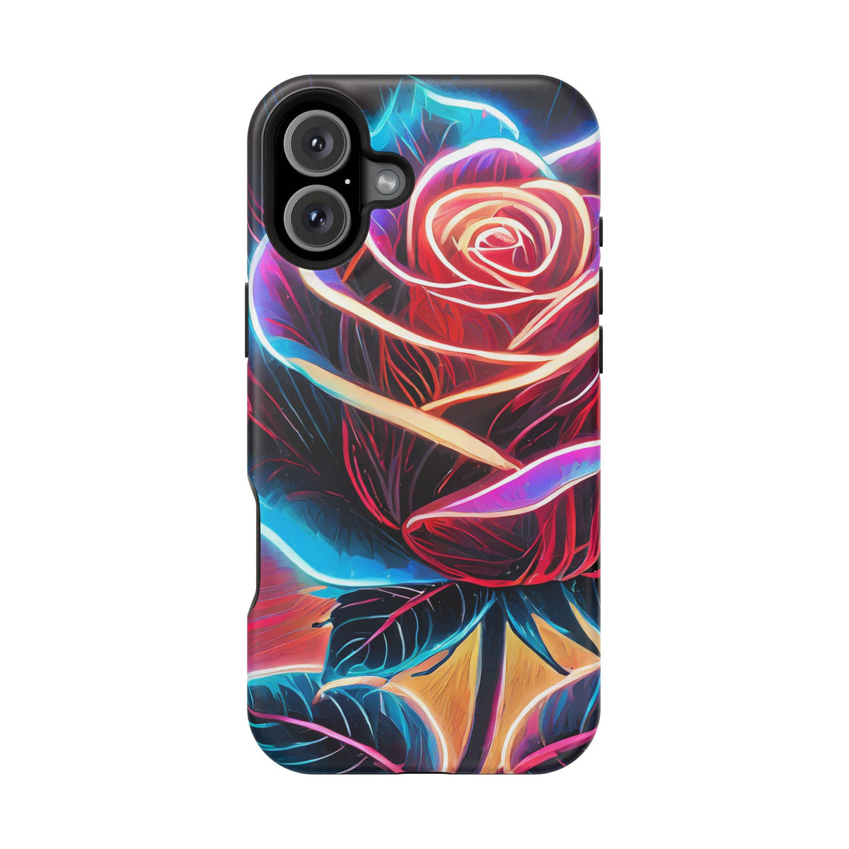 Neon Rose Magnetic Tough Phone Case - Studio 653