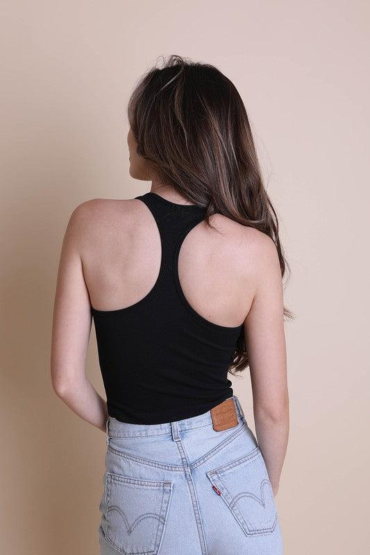 High Neck Racerback Brami Top - Studio 653