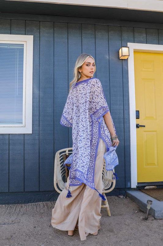 Ditsy Floral Paisley Kimono - Studio 653